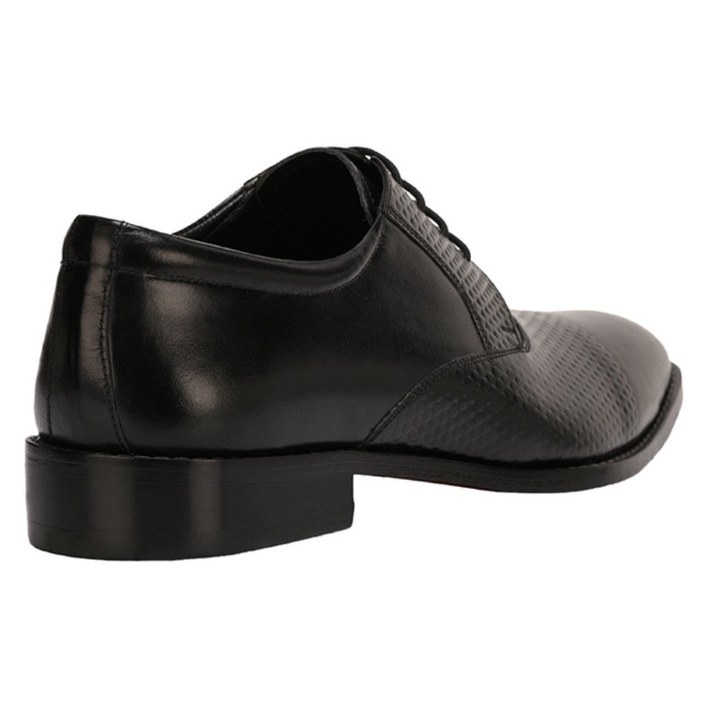 LIBERTYZENO Men's Black  Lace-Up Shoes - Picture 4 of 5